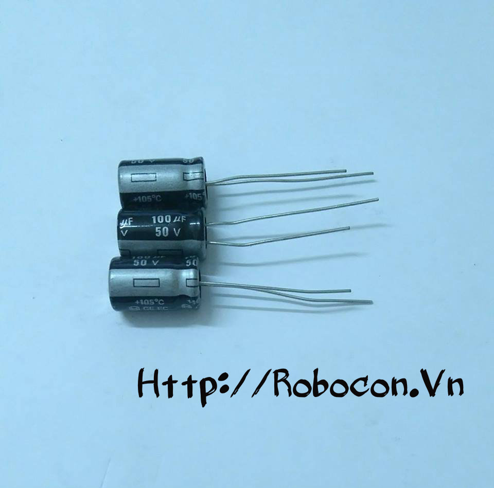 Tụ hóa 100uF 50V